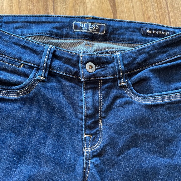 Guess Jeans Starlet Straight. Size 29. Style W13137DOEQO - Picture 5 of 5